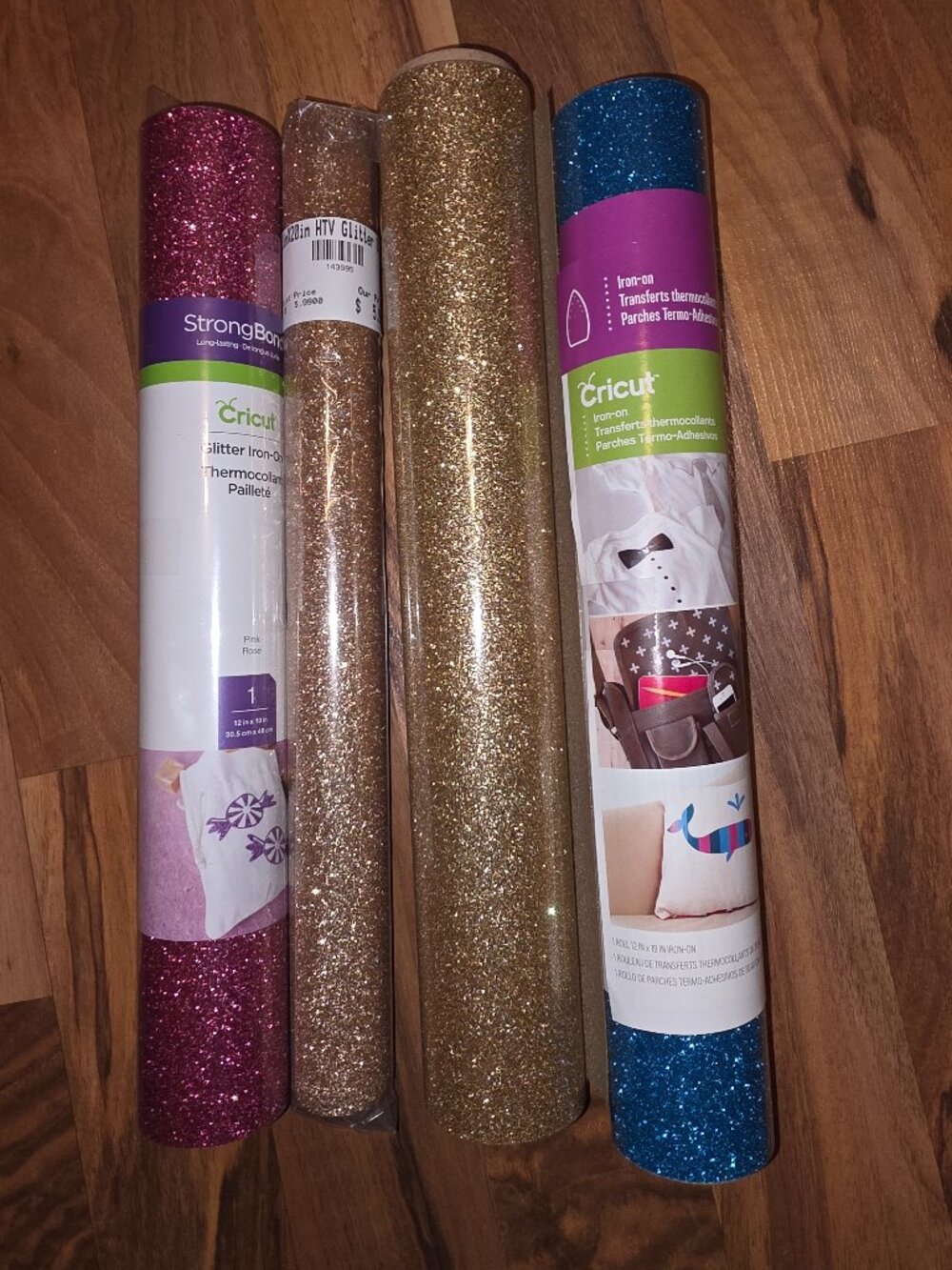 Glitter iron on vinyl